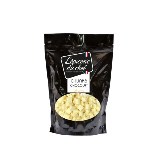 Chunks de chocolat blanc 200g Chunks de chocolat blanc 200g