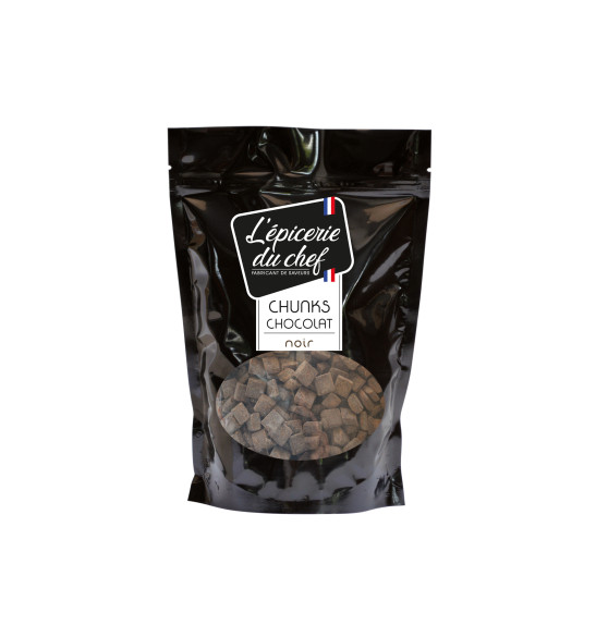 Chunks de chocolat noir 200g Chunks de chocolat noir 200g