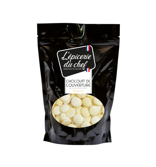 Palets de chocolat blanc 500g Palets de chocolat blanc 500g