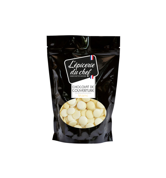 Palets de chocolat blanc 200g Palets de chocolat blanc 200g
