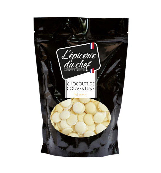 Palets de chocolat blanc 1kg Palets de chocolat blanc 1kg