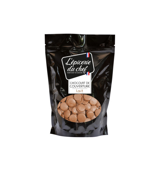Palets de chocolat lait 200g Palets de chocolat lait 200g