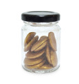 Palets de chocolat blanc dorés déco en pot 40g