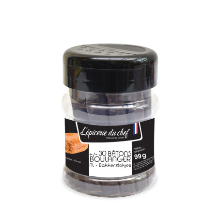 Bâtons boulanger chocolat noir 99g