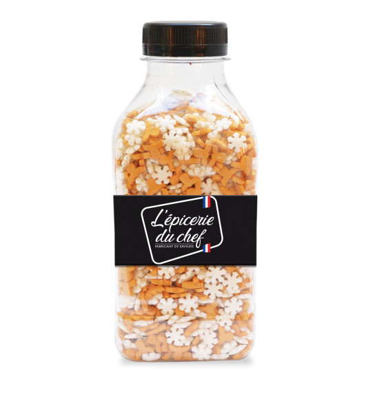 Décors sucrés Flocons caribou 275g Décors sucrés Flocons caribou 275g