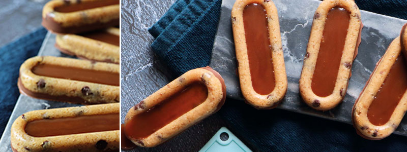 Recette finger cookies choco caramel